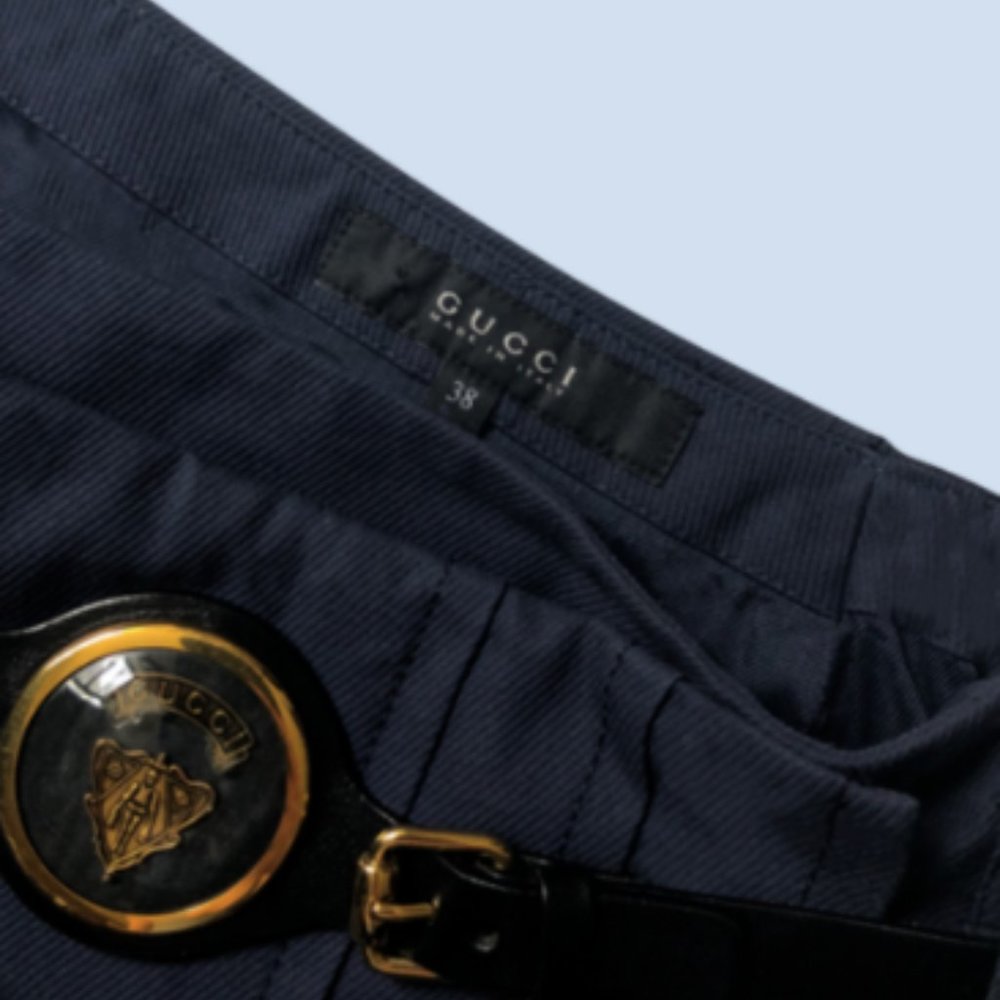 VINTAGE GUCCI WRAP SKIRT - Picture 6 of 9